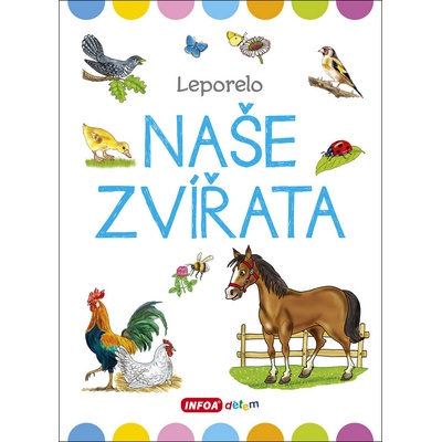 Velké leporelo Naše zvířata