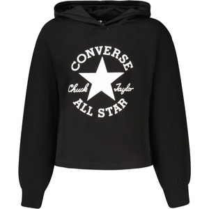 Converse Детски суитшърт с цип за момичета converse, Размер 12a, Цвят Черен (4ch525_ne023)