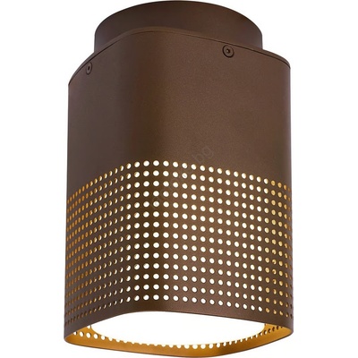 Nordlux - Външно таванно осветително тяло SIDARA 1xE27/15W/230V IP54 кафяво (NX0849)