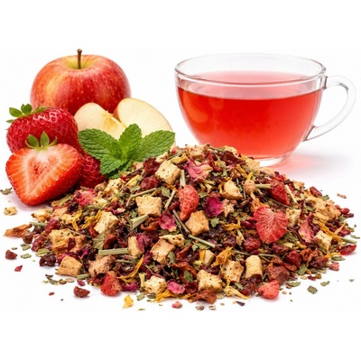 QuickTea Jablko Jahoda ovocno-bylinný čaj 50 g