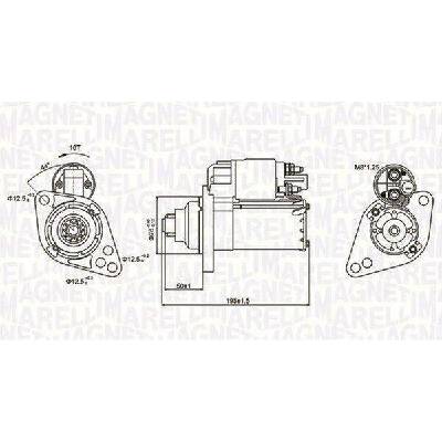 Startér MAGNETI MARELLI 063721294010