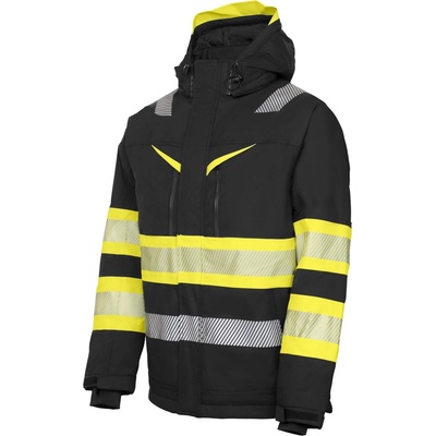 ProJob HI-VIS 6446 JACKET PADDED/Унисекс светлоотразително водоустойчиво яке - жълто с висока видимост, 3XL (646446zw513)