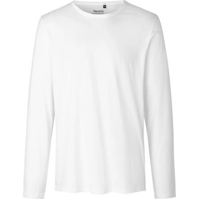 Neutral pánske tričko s dlhým rukávom NE61050 white