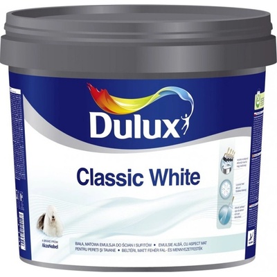 Dulux Classic Matt White 10 l 33 ks