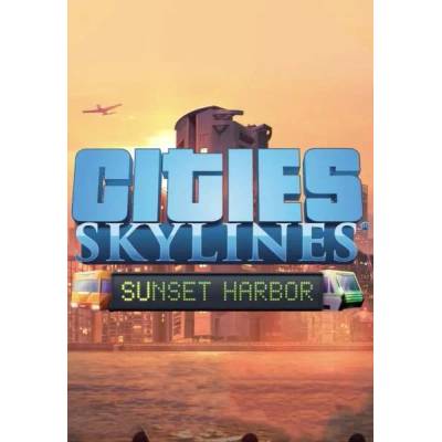 Игра Cities: Skylines - Sunset Harbor за PC Steam, Електронна доставка