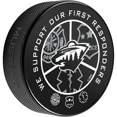 Mustang Puk Minnesota Wild NHL Printed First Responders
