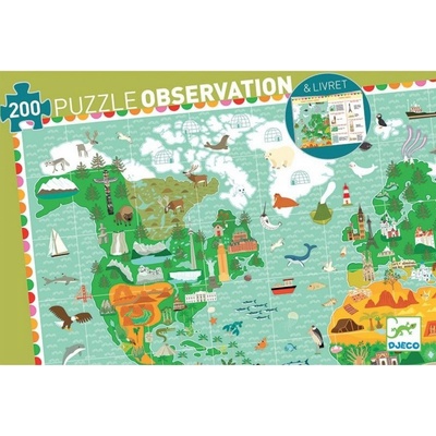 Djeco Cesta kolem světa 200 dielov