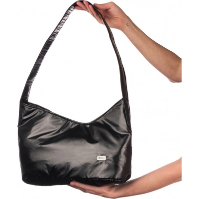 Lovemusic dámská kabelka Little Shopper Black Rustle Černá