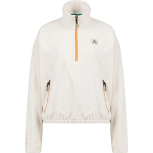 Passenger Дамски поларен пуловер Passenger Women's Ayla Recycled Micro Polartec Fleece Fleece jumper - Vintage White - размер XS (105-6076-0611)