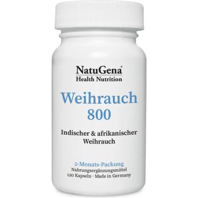 NatuGena Weihrauch 800, 120 капсули, NatuGena (571339 (2018133) NTG)