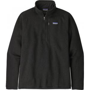 Patagonia Мъжки поларен пуловер Patagonia Better Sweater 1/4 Zip Fleece jumper - Black - размер XS (005-2892-0211)