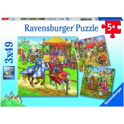 RAVENSBURGER KNIGHTS 3X49 dílků