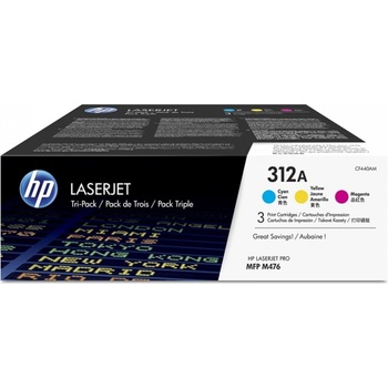 HP КОМПЛЕКТ 3 КАСЕТИ ЗА HP Color LaserJet Pro MFP M476dn/M476nw/M476dw - Cyan/Magenta/Yellow - /312A/ - PN CF440AM (CF440AM)