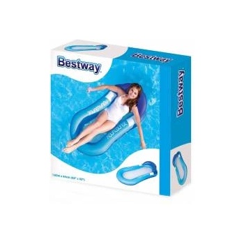 Bestway Надуваем дюшек Bestway, До 90 кг, Винил, 160х84 см, Син, 43103