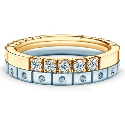 Savicki Sada prsteňov Symphony zlato diamanty ZST SAVNo 539B 537DZ