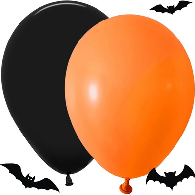 Verk 26059 Balonky Halloween černé a oranžové