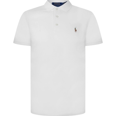 Ralph Lauren Блуза с яка POLO RALPH LAUREN Men's Slim Fit Short Sleeve Polo Shirt - White