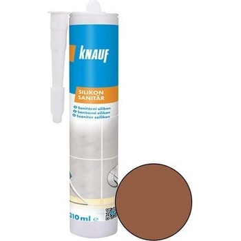 KNAUF sanitární silikon 310g, světle hnědý