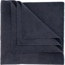 Monster Shine Riviera Pearl Weave Buffing Towel Dark Grey 320 GSM 40 x 40 cm