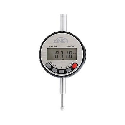 KINEX K-MET Úchylkoměr číselníkový digitální Absolute Zero 0-12,7 mm 0,001 mm KI1155-05-001