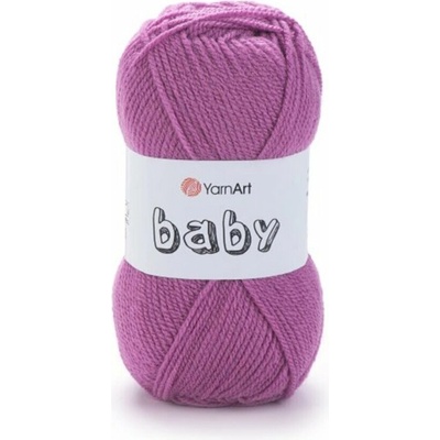 Yarn Art příze Baby 560 růžovofialová