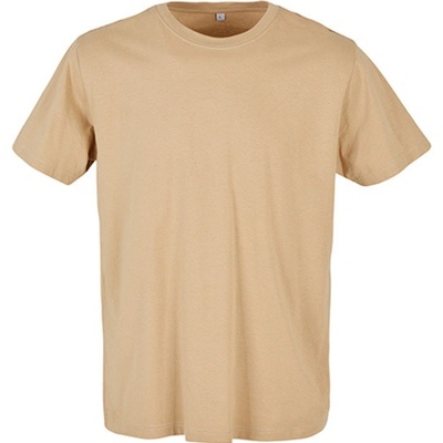 Build Your Brand pánske tričko s okrúhlym výstrihom BY004 u. beige