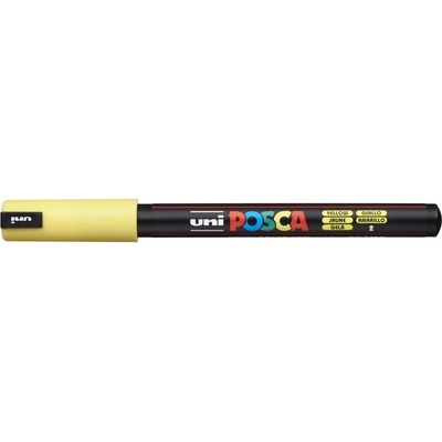 uni Декоративен маркер, 0, 7 мм, UNI "Posca PC-1MR", жълт 289751000 (289751000)