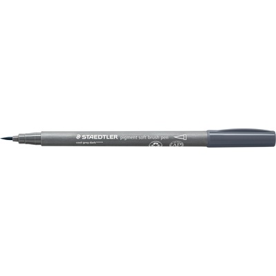 STAEDTLER Флумастер Staedtler Pigment soft Brush 372, тсив (31658-А-ТСИВ)
