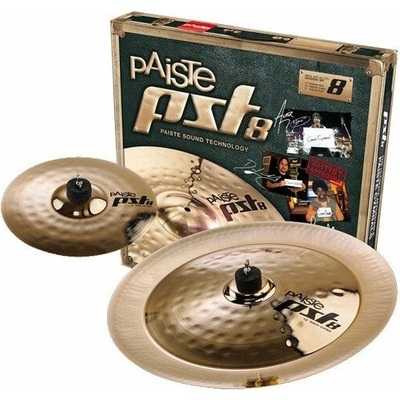 Paiste PST 8 Reflector Rock Effect Set 10/18