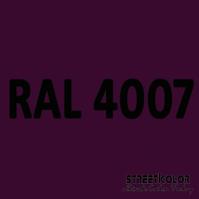 RAL 4007 akrylová auto farba lesklá alebo matná 1 liter + tužidlo + riedidlo