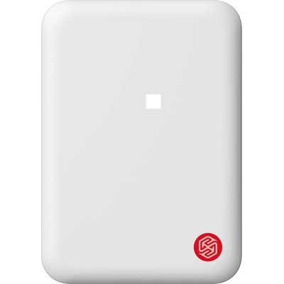 Преносима външна батерия с USB-C порт и безжично зареждане с MagSafe - Nillkin PowerStone Magnetic Wireless Charging Power Bank 5000 mAh 15W (бял) (57983114136)