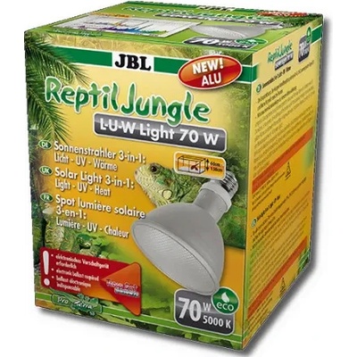 Jbl ReptilJungle L-U-W Light alu 70W + - Прожектор с широк лъч за терариуми от дъждовна гора