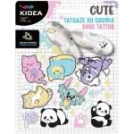 DERFORM Glow-in-the-dark shoe tattoos Cute KIDEA