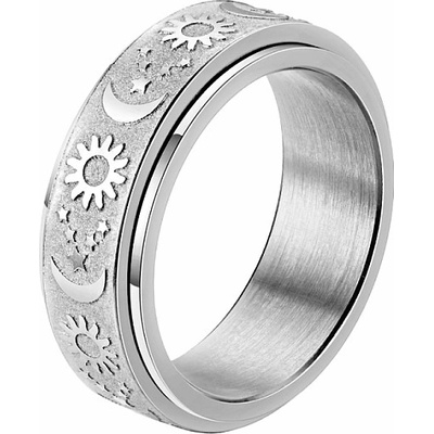 Nefertitis Pánský ocelový prsten Vesmír NF55316