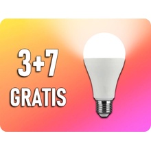 V-TAC E27 LED žiarovka 17W, 1710LM, A65, 3+7 zadarmo! Farba svetla: Teplá biela