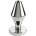 Mr. Steel Classic Butt Plug Medium Silver