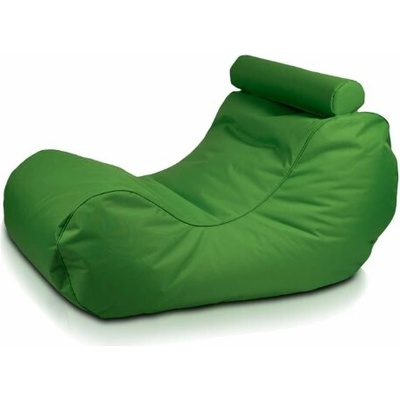 TiaHome Sedací vak Ležadlo XL polyester Zelená