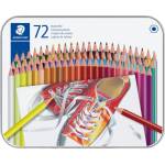 STAEDTLER Цветен молив шестостен в метална кутия асортимент (72) (175 M72)