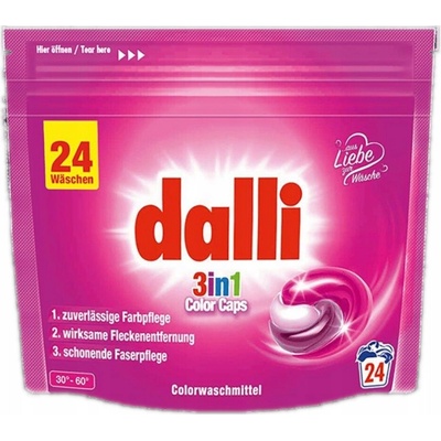 Dalli 3v1 Color tablety 24 ks