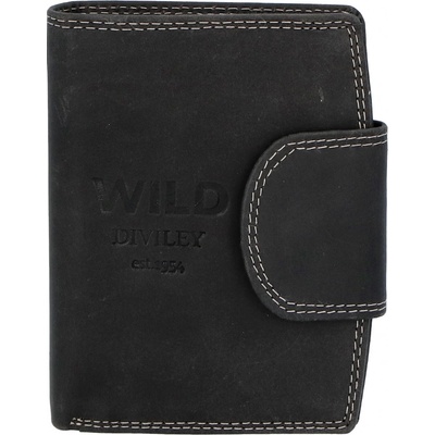Wild pánska kožená peňaženka Soul čierna