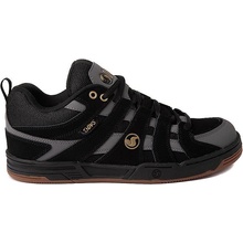 DVS PRIMO SHOES Black Charcoal Gold Nubuck