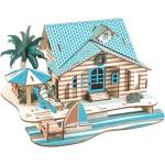 Woodcraft construction kit Woodcraft Дървен 3D пъзел Вила на Бали (HE03)