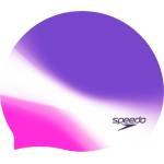 Speedo Шапка за плуване Speedo Multi Color Silicone Cap Swim cap - Indigo Glow / White / Margarita Pink - размер One Size (581-0338-0111)