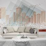 Art Gift Decor Фототапет Град от злато 2