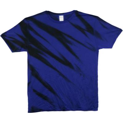 Tričko unisex The Mountain graffiti design Eclipse modré-černé