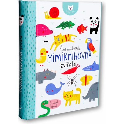 6 miniknížek - Mimiknihovna zvířat