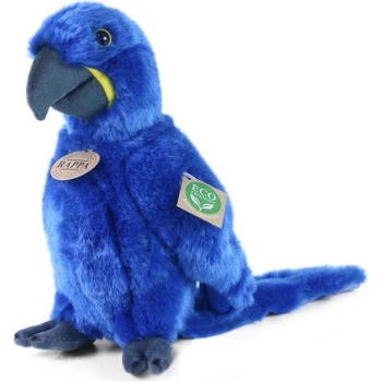 Rappa Плюшено папагалче синьо ара хиацинт стоящо 25 см eco-friendly