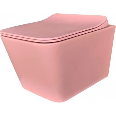 Inter Ceramic Стенна тоалетна чиния icc 5135pink