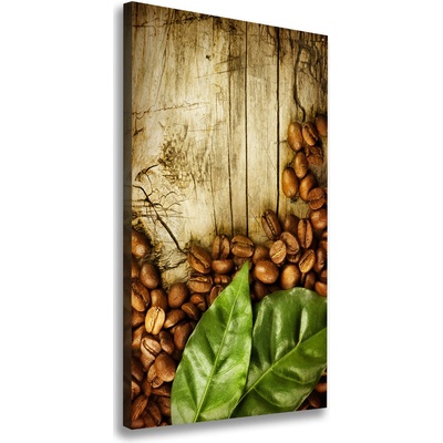Vertikálny foto obraz na plátne do obývačky Zrnká kávy 50x100 cm