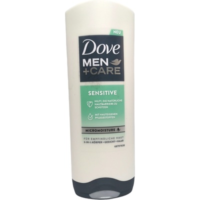 Dove душ гел за мъже, Sensitive, 250мл